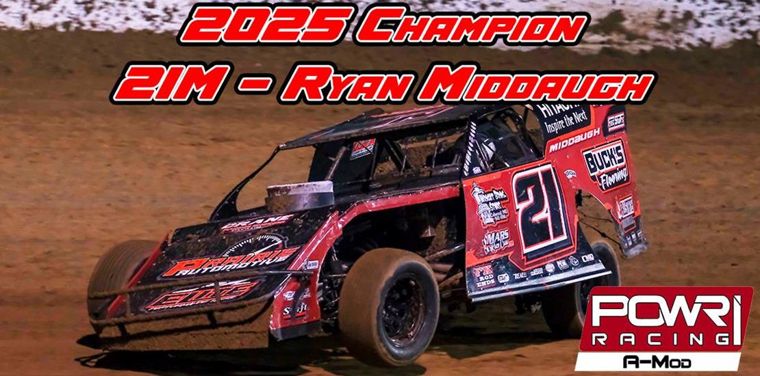 Ryan Middaugh Masters 2025 POWRi A-Mod Season to C...