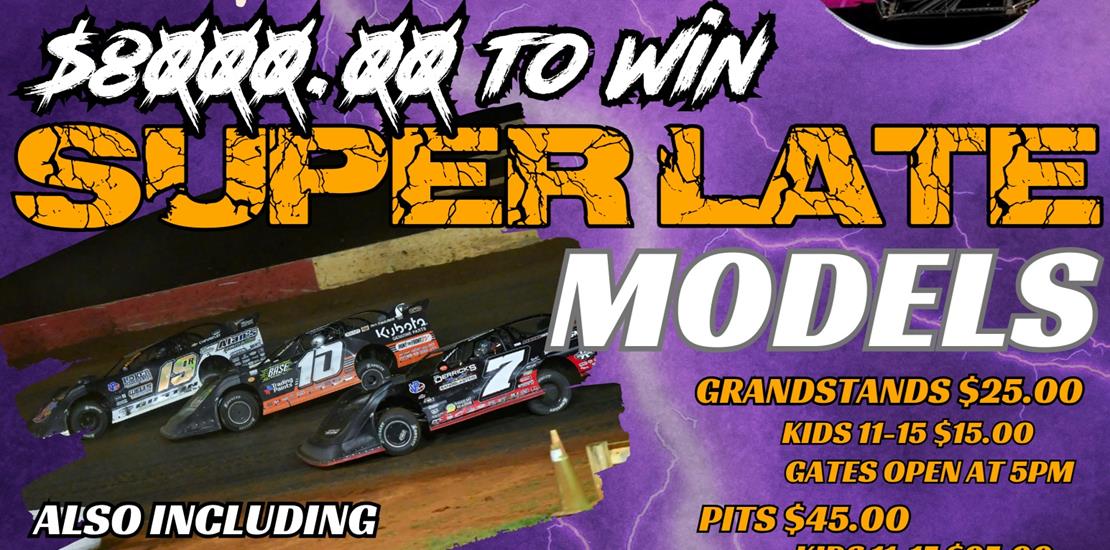 FRIDAY MAY 16th, HUNT THE FRONT SUPER LATE MODELS!
