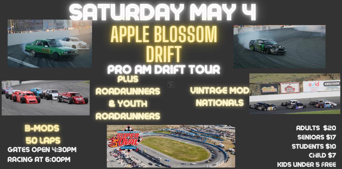 Apple Blossom Drift May 4th