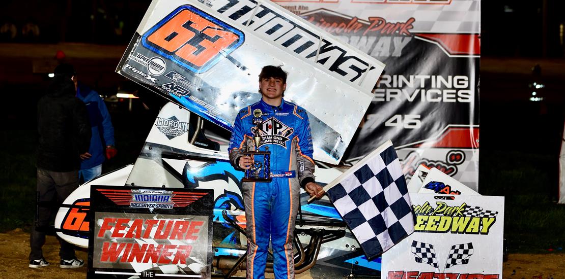 Jack Thomas wins a thriller at Lincoln Park Speedw...