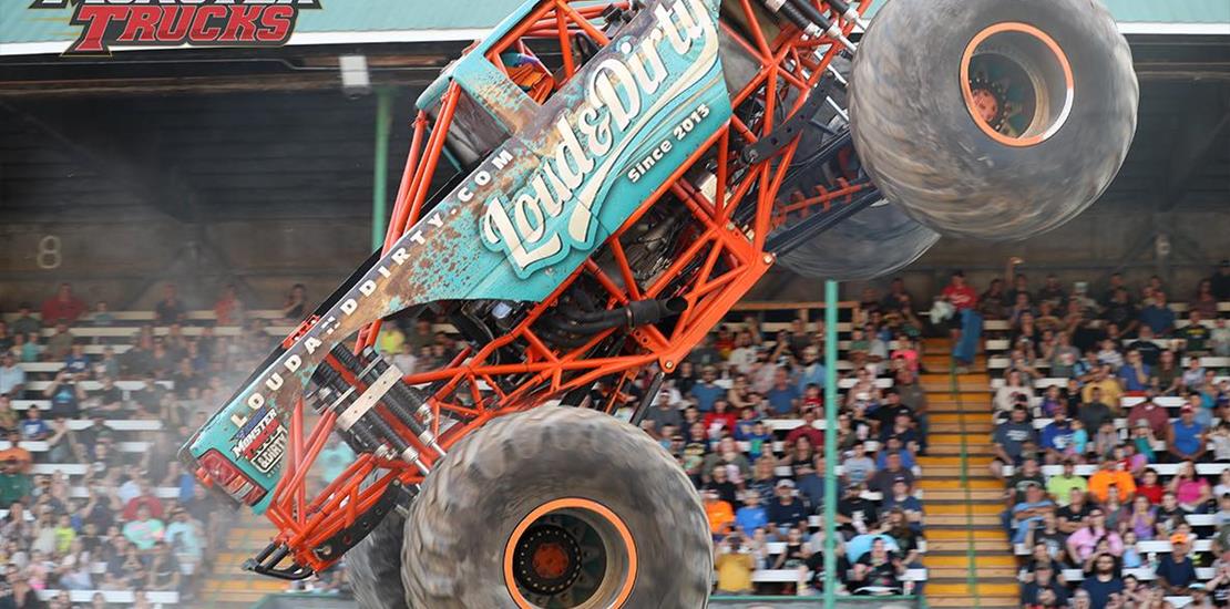 Monster Trucks Take Over Fonda Speedway: “The Epic...