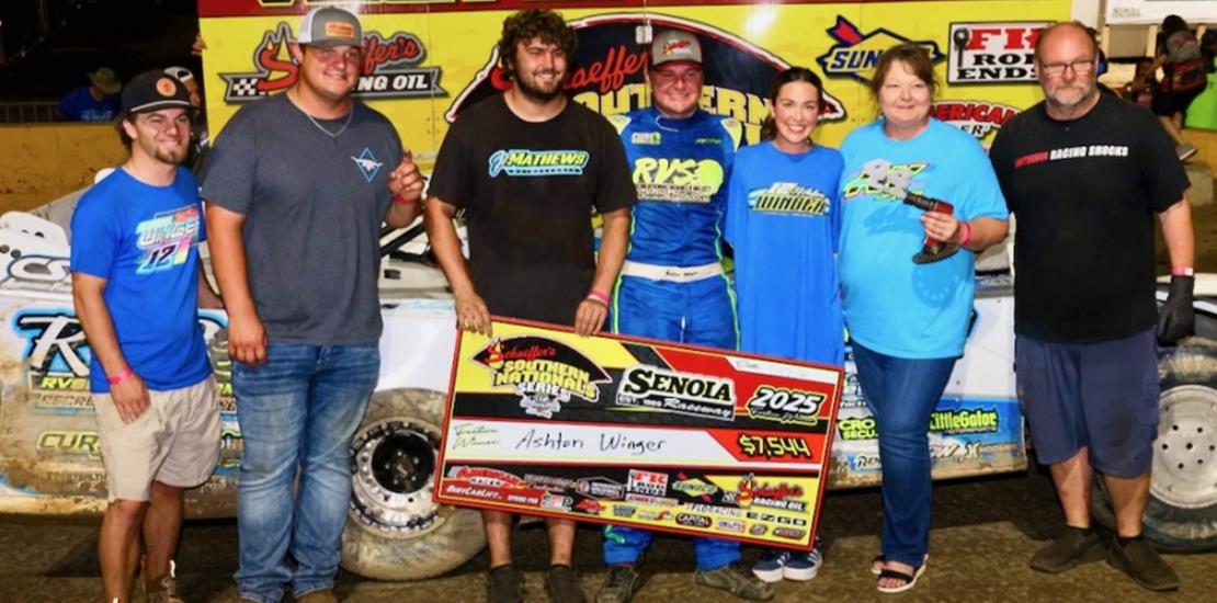 Winger Triumphs in Roscoe Smith Memorial at Senoia