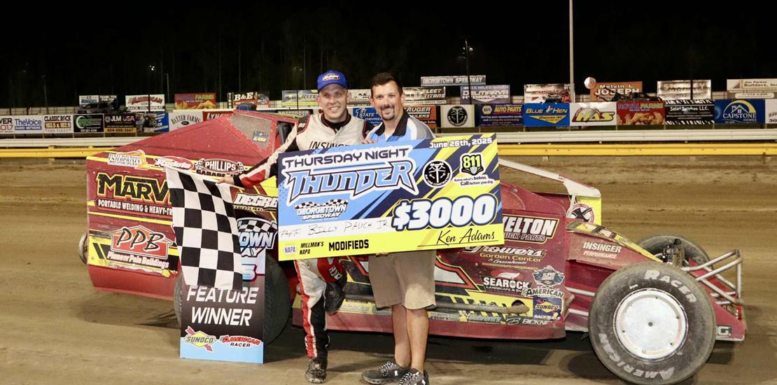 Pauch Jr. Storms from 8th to Victory, Grabs $3K Pa...
