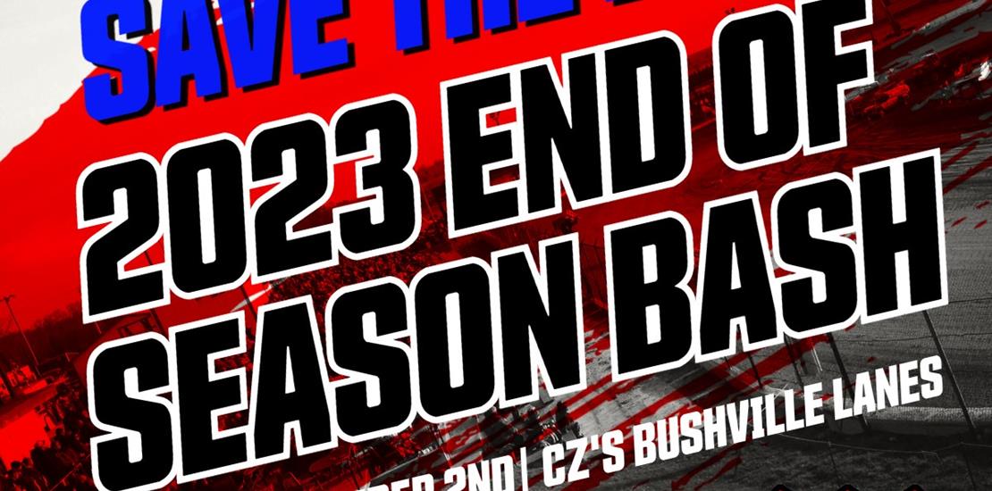 Season Ending Bash set for December