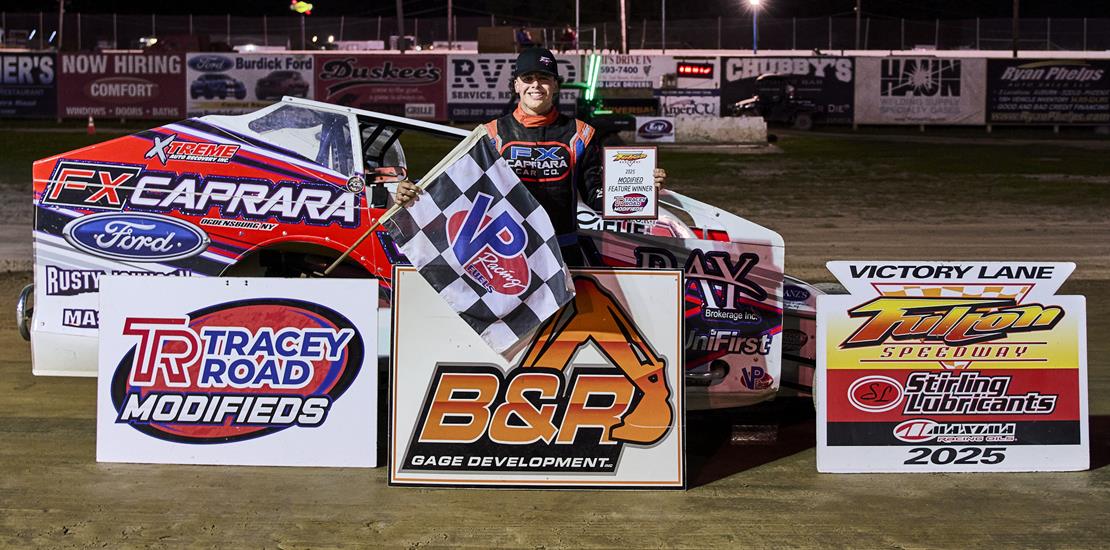 Matt Caprara Cruises to Fulton Speedway Modified W...