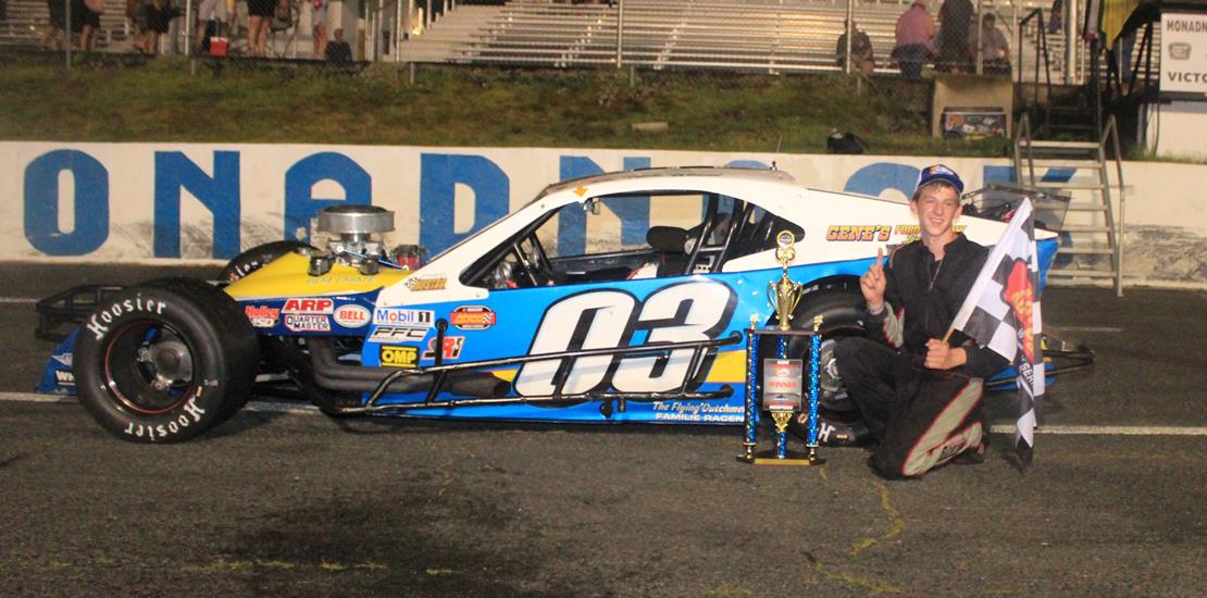 WENZEL WINS CAREER FIRST IN MODIFIEDS SATURDAY AT...