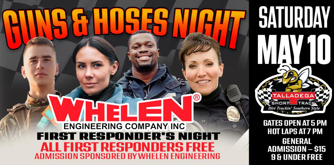 Talladega Short Track | First Responder Night- May...