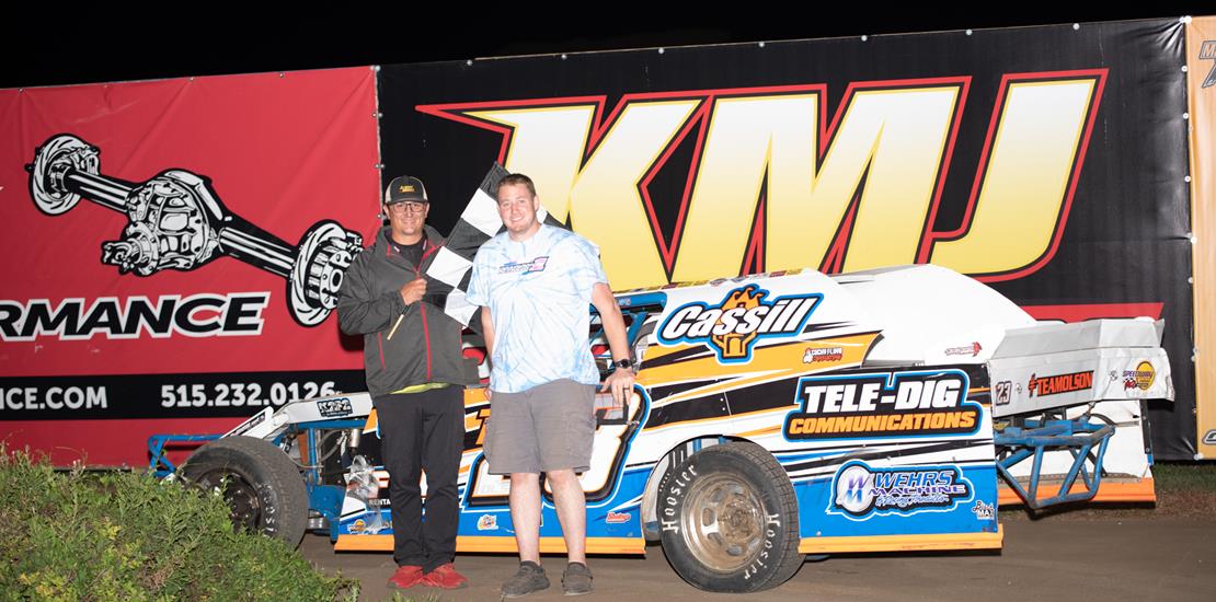 Olson Snags SportMod $1K on BHE Night at the Races