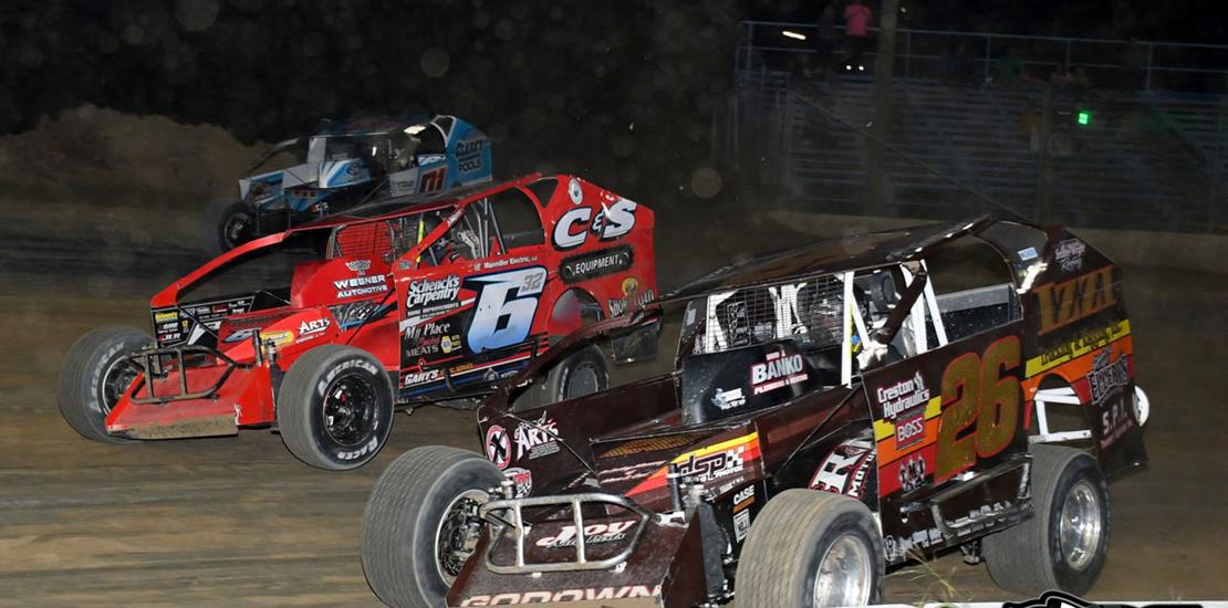 Godown Steals the Show Late at Georgetown Speedway...