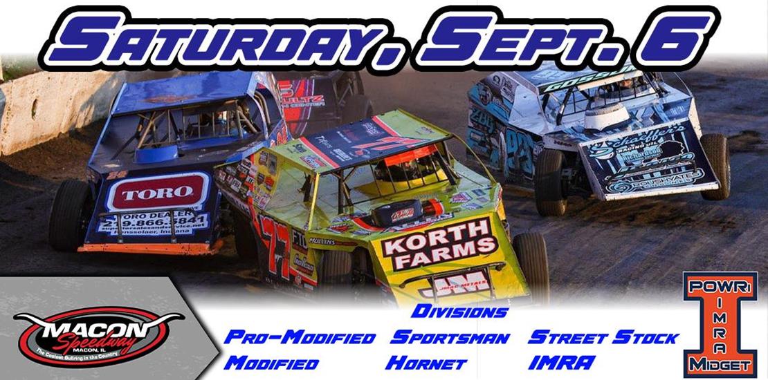 September 6: Macon Speedway Weekly Racing