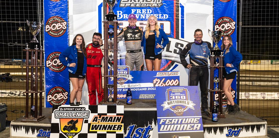 HISTORY MADE BY STARKS AT SKAGIT SPEEDWAY