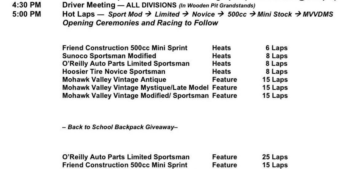 Legends Night tonight at Devil's Bowl Speedway!