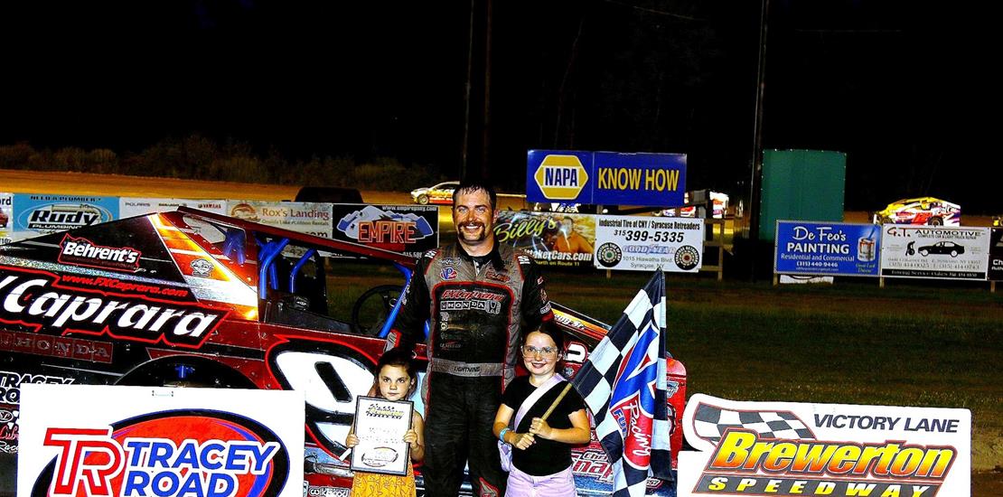 Larry Wight Charges to Brewerton Speedway Modified...