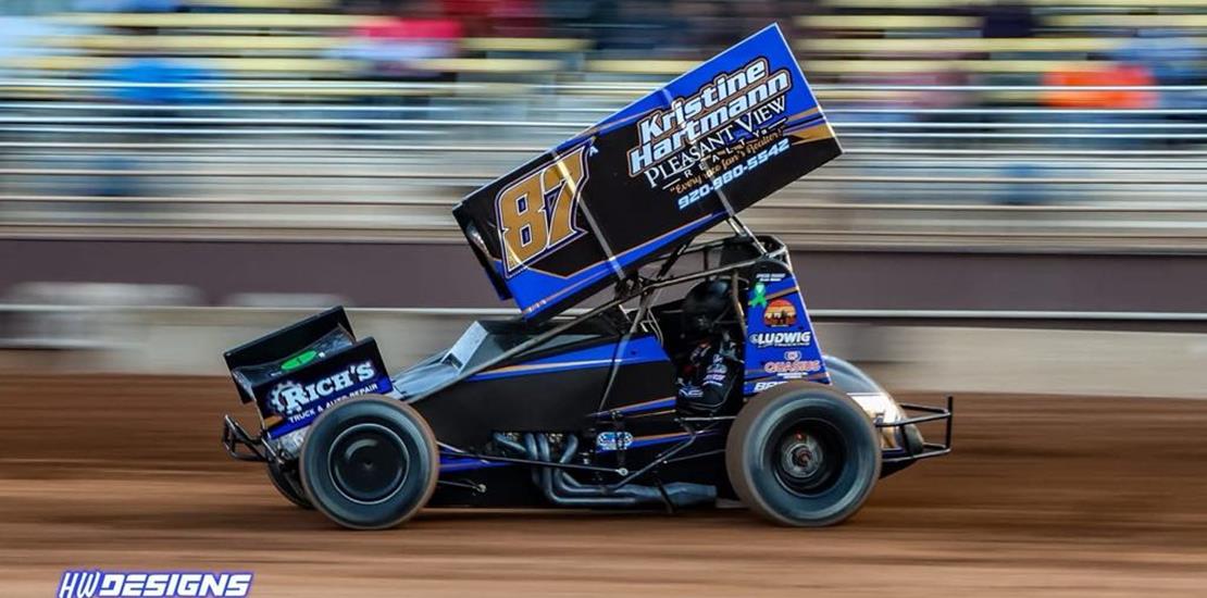 Hartmann shakes slow start, tallies two top 10s