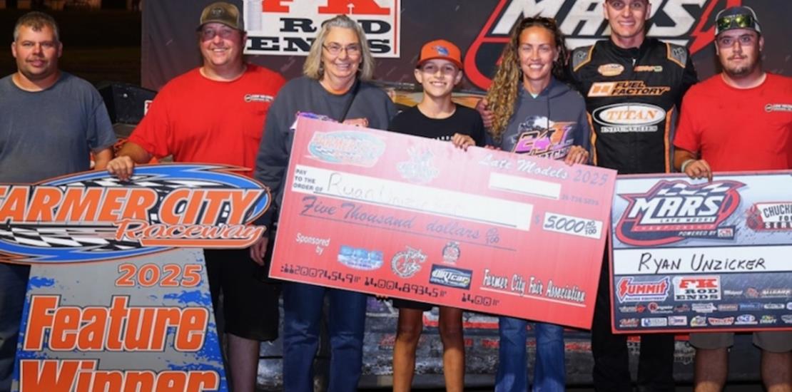 Unzicker Tops MARS Field at Farmer City