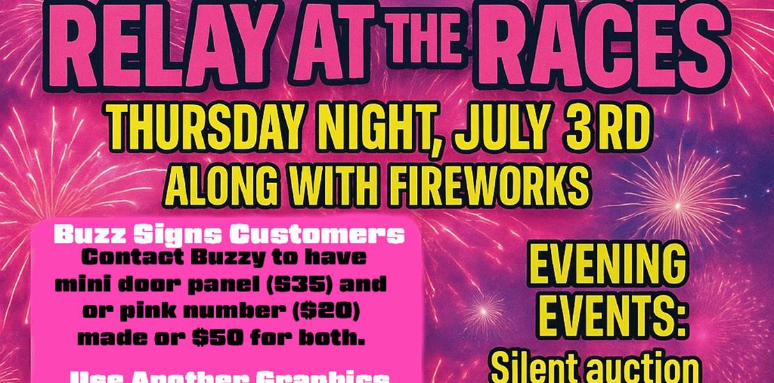 Relay at the Races Event Added To Firecracker Spec...