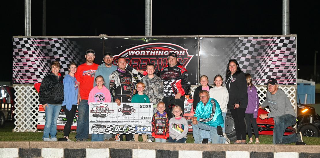 Searing Tops Tri-State Late Models at Worthington