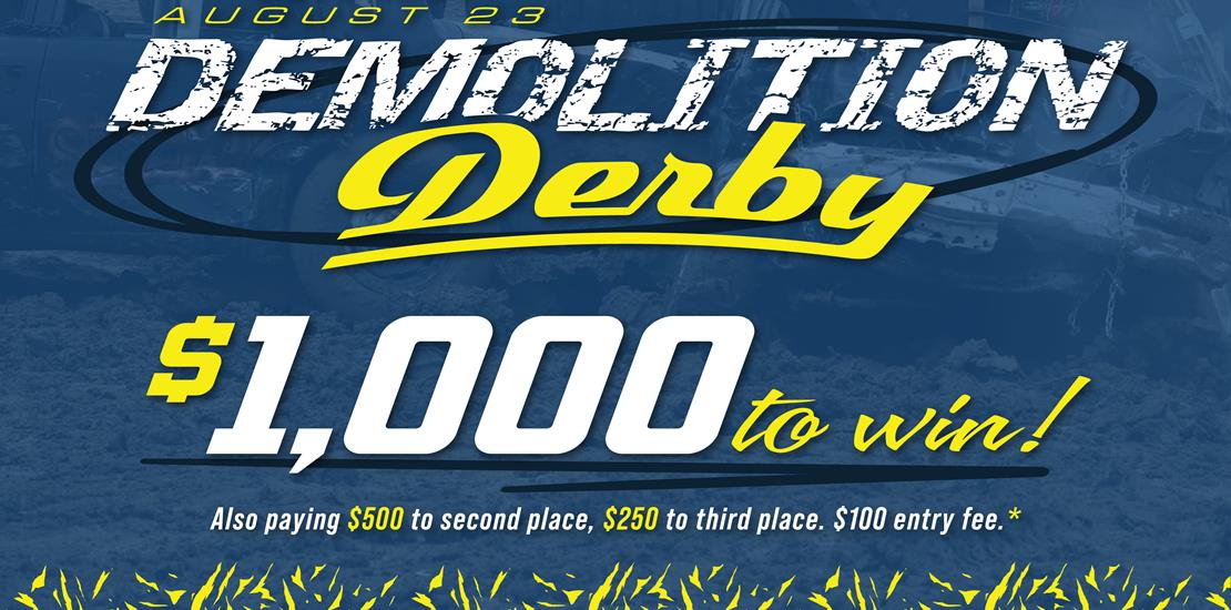 Demolition Derby, Don Don Cook Memorial - August 2...