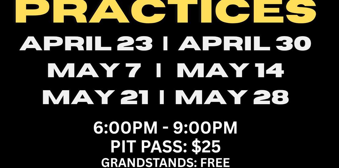Open Practices Added Every Wednesday Night Through...