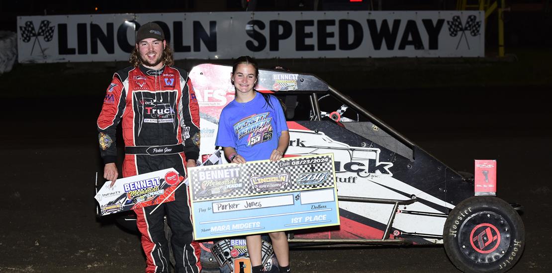 Jones Charges to Victory at Lincoln Speedway