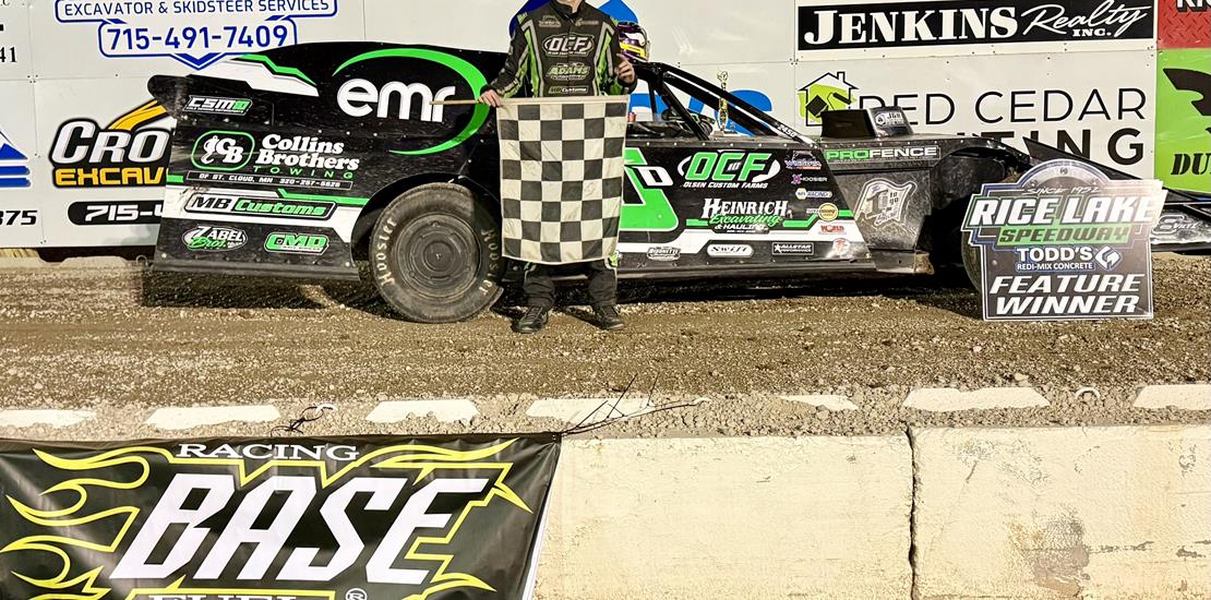 Adams and Crosby First Time Winners as Rice Lake S...