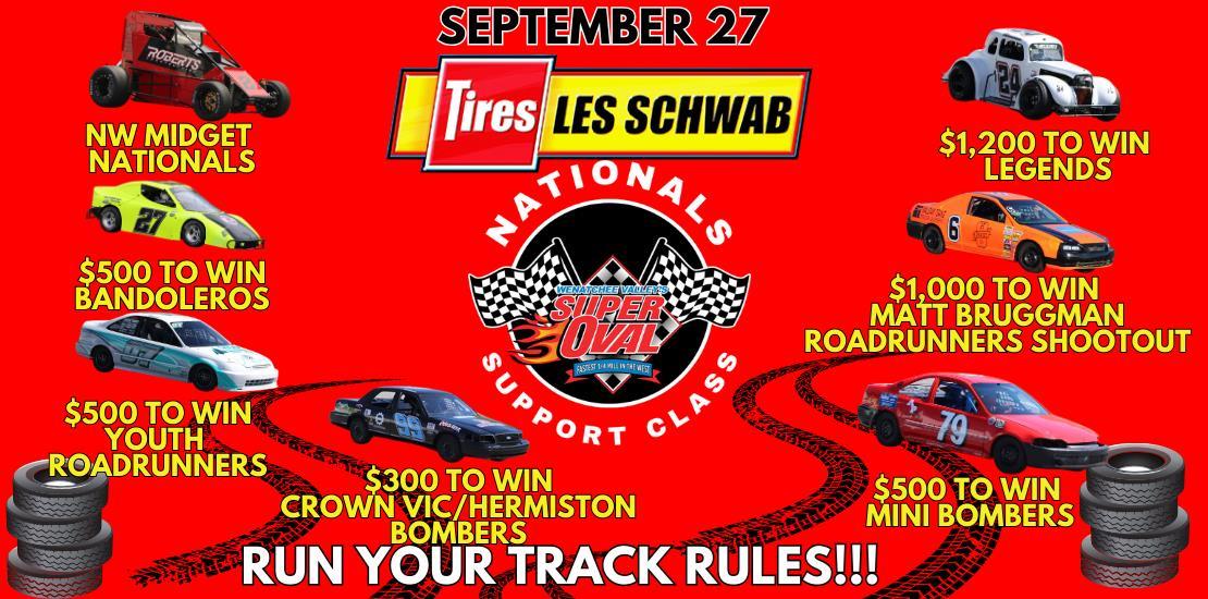 Support Class Nationals September 27