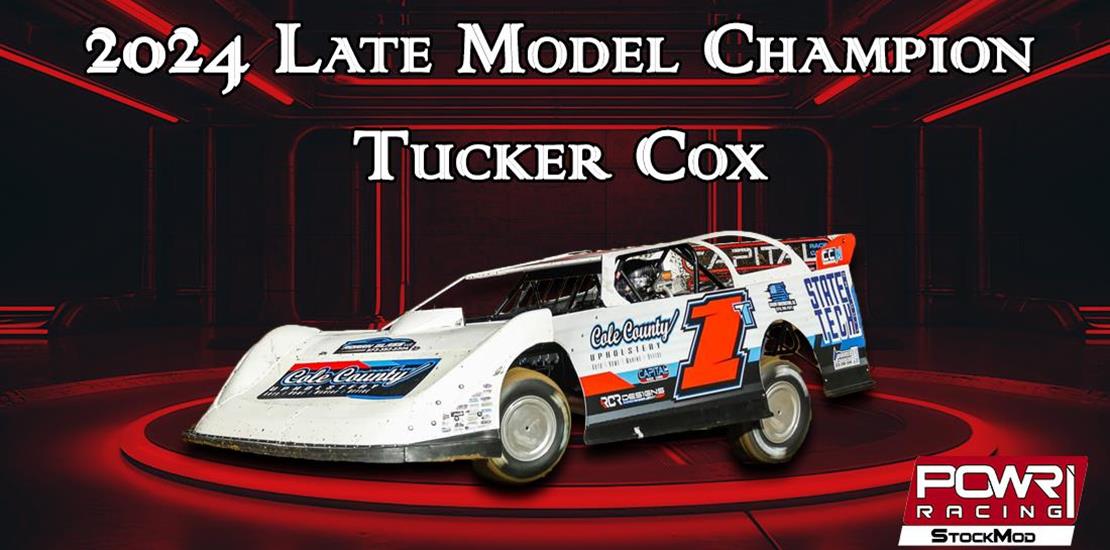 Tucker Cox Captures Hermitage Lumber POWRi Late Mo...