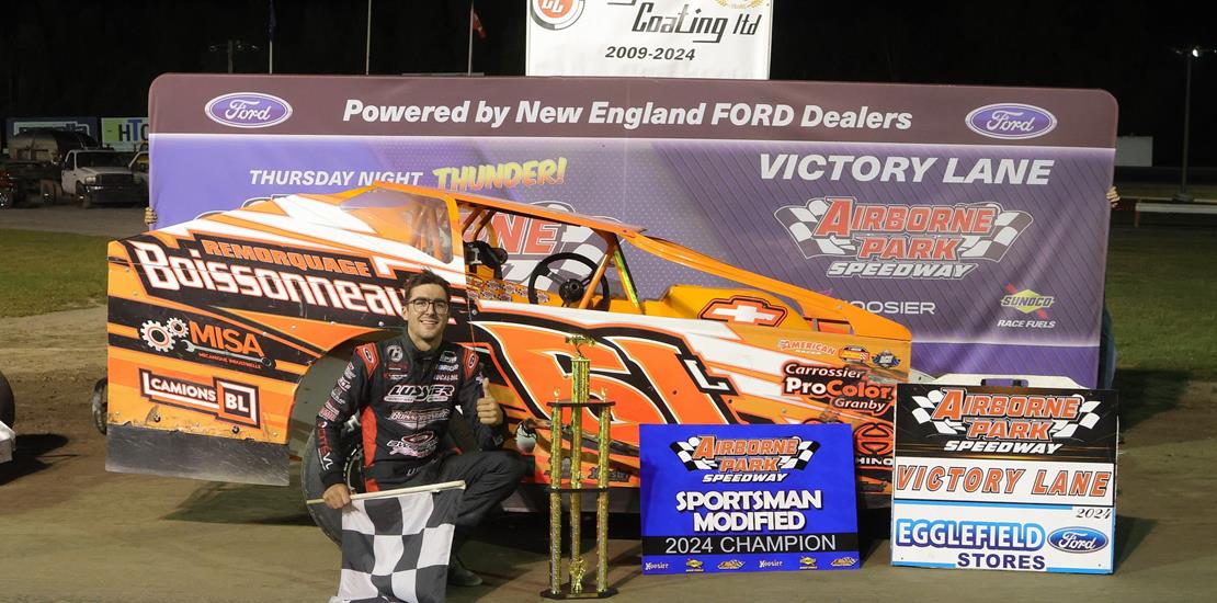 Lussier wins the race, Championship on final weeke...