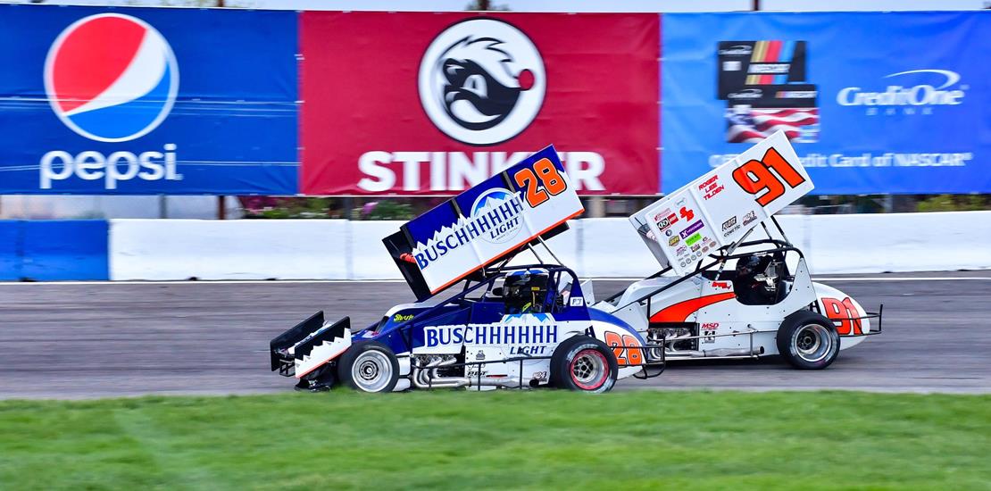 Warf Wins Second Straight Speed Tour Sprint Car Op...