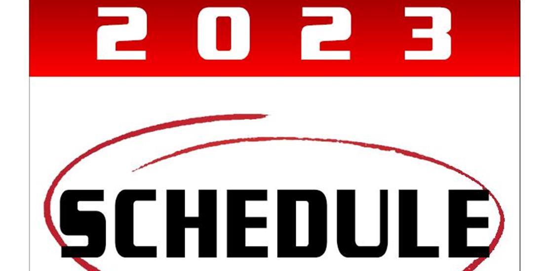 Tentative 2023 Schedule Released