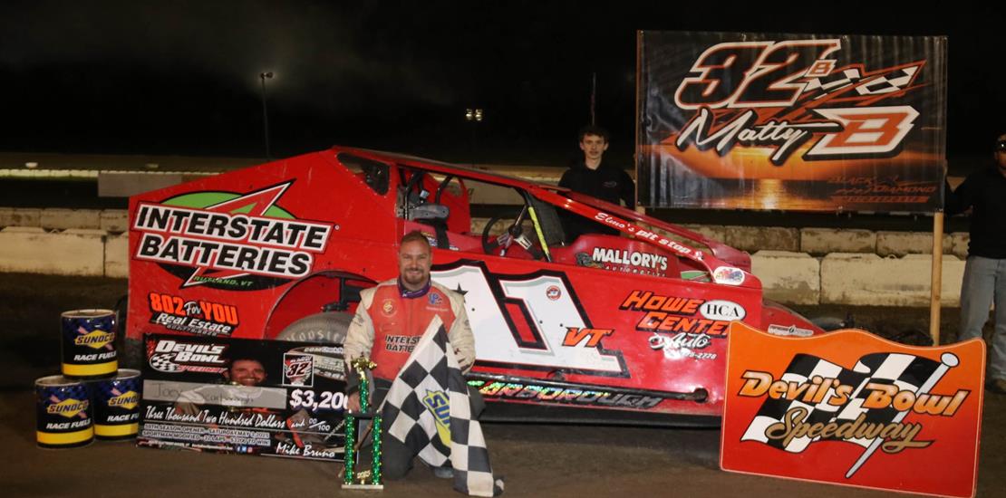 Scarborough Defeats Sunn for Matty B Memorial Win;...