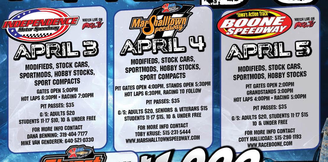 Spring Frostbuster Series Roars Through Iowa April...