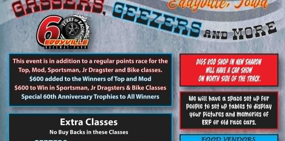 Join Us For Gassers & Geezers June 7