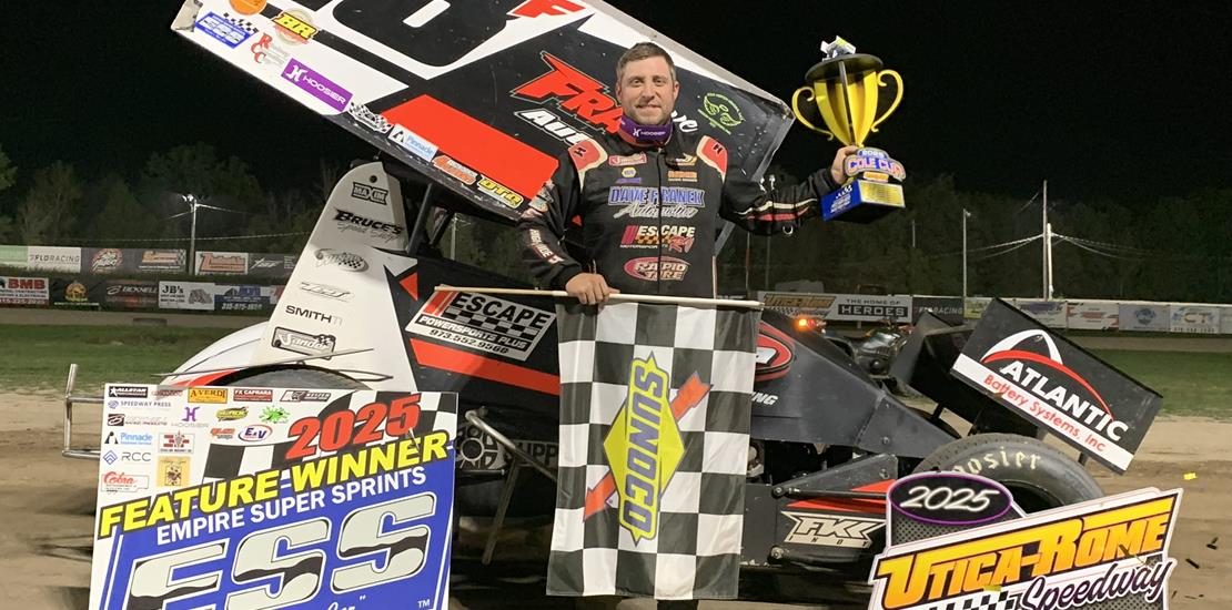 Franek Wins $10,000 in Cole Cup at Utica Rome