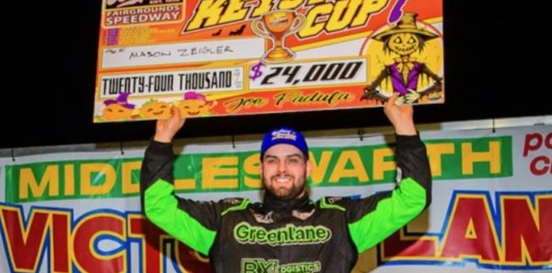 Zeigler Tops Career High with Keystone Cup