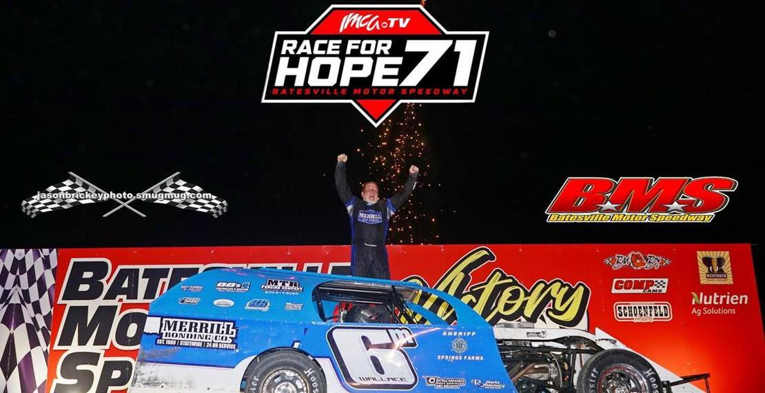 Wallace Wins Race For Hope Finale