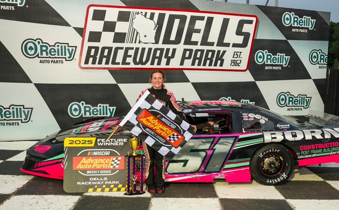 ROSE BORNTREGER CAPTURES NASCAR REGIONAL LATE MODE...