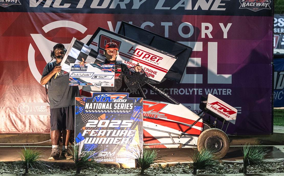 Mahaffey, Lacombe, and Roberts Rally to Sooner 600...