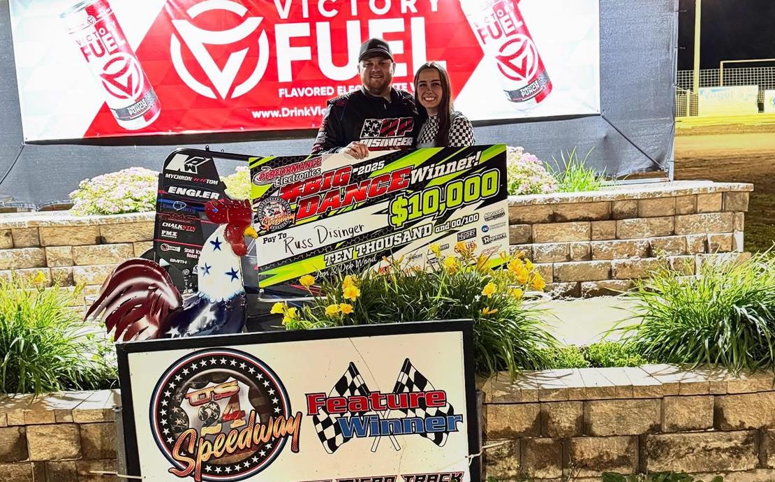 Russ Disinger Dashes to $10,000 Victory on Saturda...