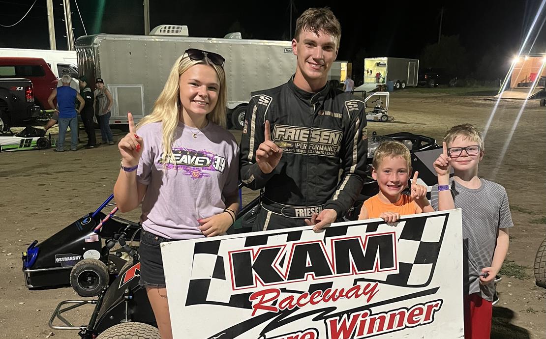 Friesen, Kiner, West, and Kalkwarf Capture KAM Rac...