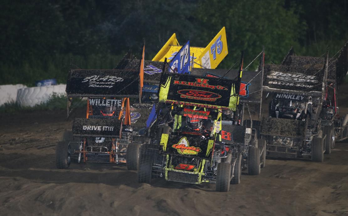 Teagan Daignault scores the win in the R.E.Hinkley...