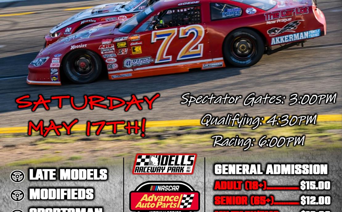 GANDRUD PERFORMANCE PARTS 50 SATURDAY MAY 17TH