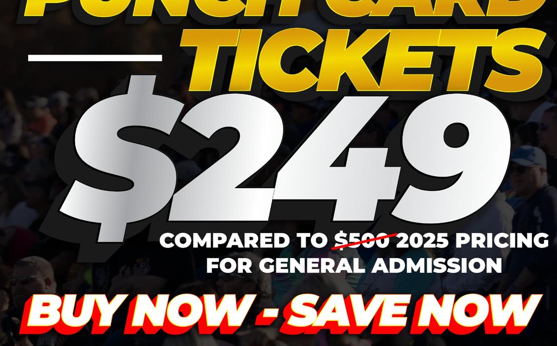 2025 SEASON TICKET SALE ENDS MARCH 31ST