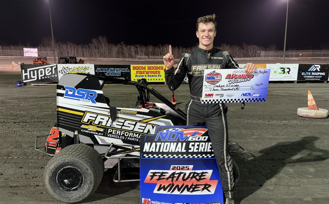 Friesen and Lane Land NOW600 National Wins at Gulf...
