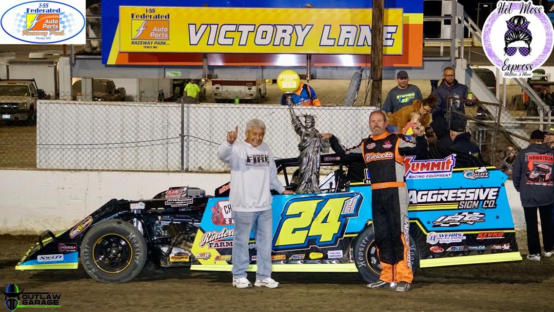 Mike Harrison &amp; Treb Jacoby grab Mod Gone Wild titles at I-55 Federated Auto Parts Raceway at I-55!