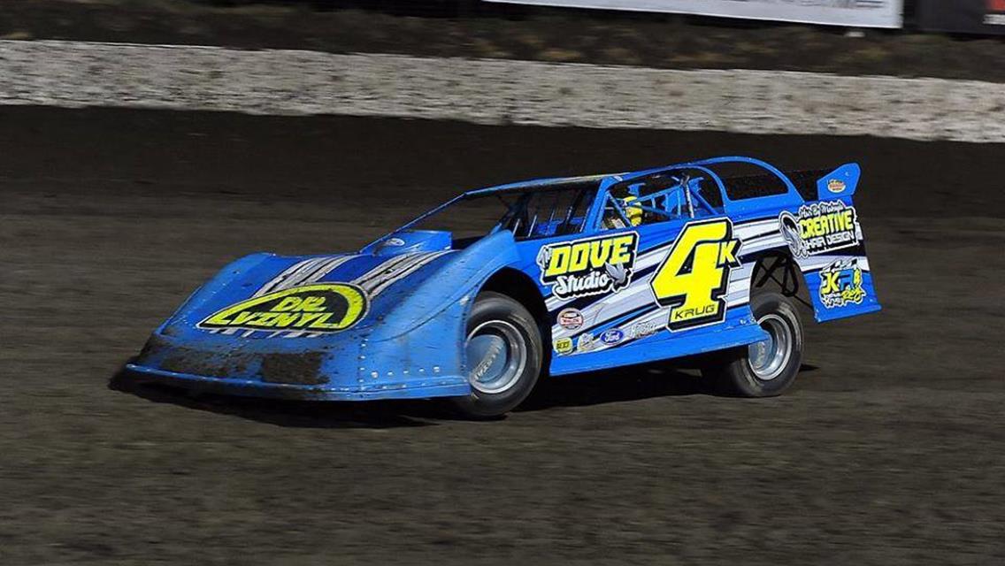 Krug scores top ten finish on NASCAR opening night at I-80 Speedway