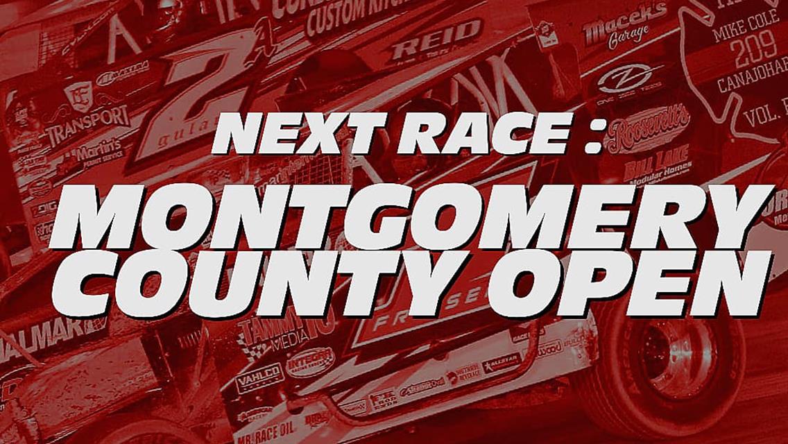 One Final Event for 2020 Announced: Sunday, September 13 Montgomery County Open