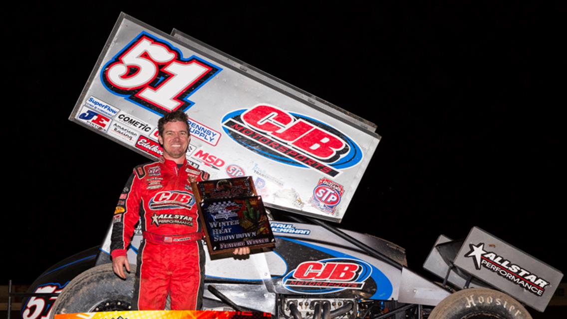 McMahan Drives into History as Inaugural Winter Heat Sprint Car Showdown Winner