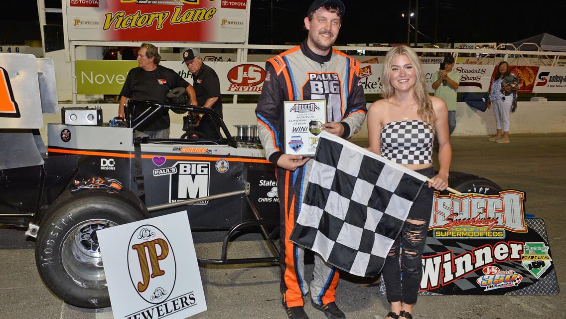 Dan Connors Jr. Capitalizes to Win JP Jewelers Retro Night Twin 40 #2