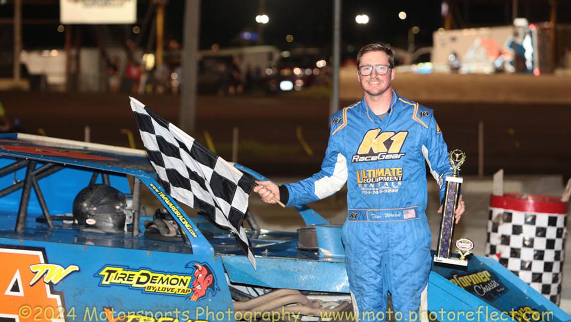 Mike Smith nabs 100th Hobby Stock victory, Ward, Smith, Havlike, Gray, and Grady also take checkers